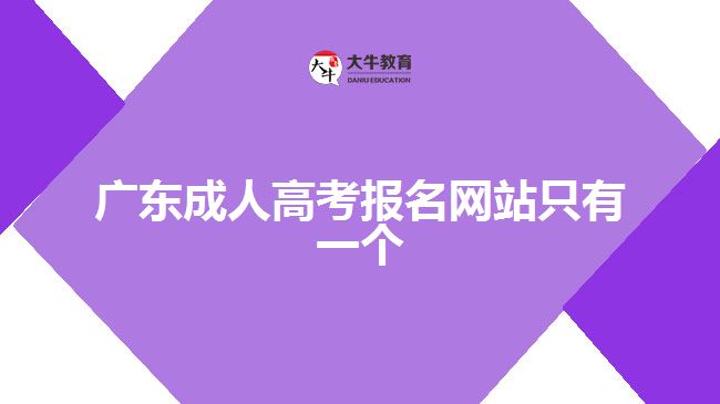 广东成人高考报名网站
